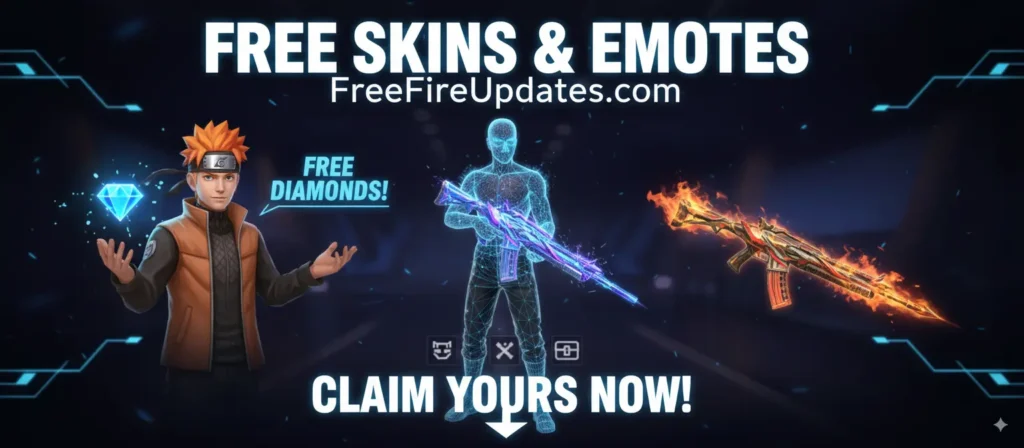 Free Fire Guns Skin