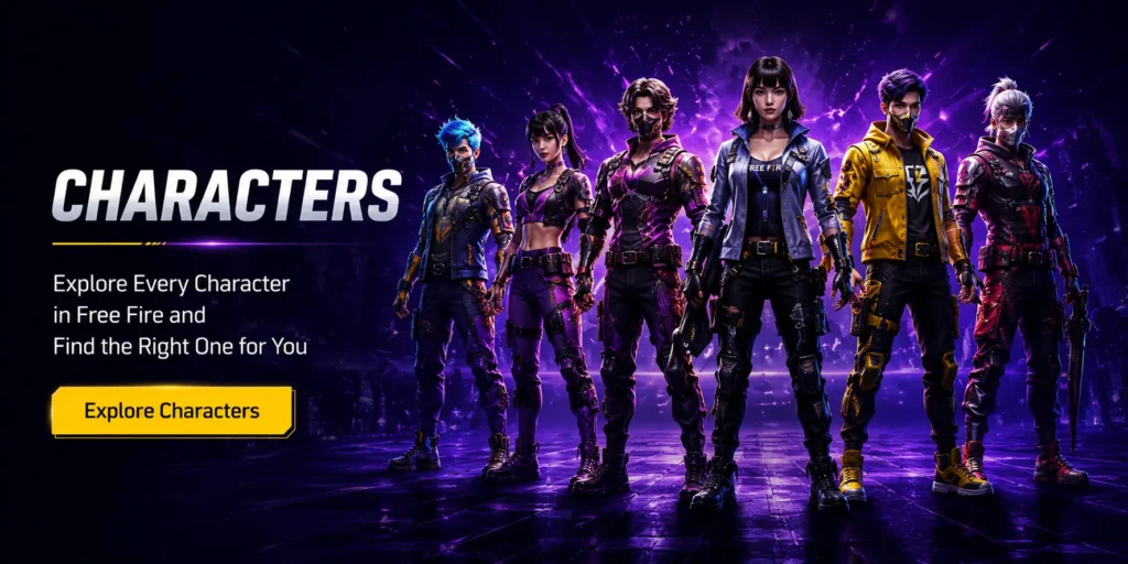 free fire character