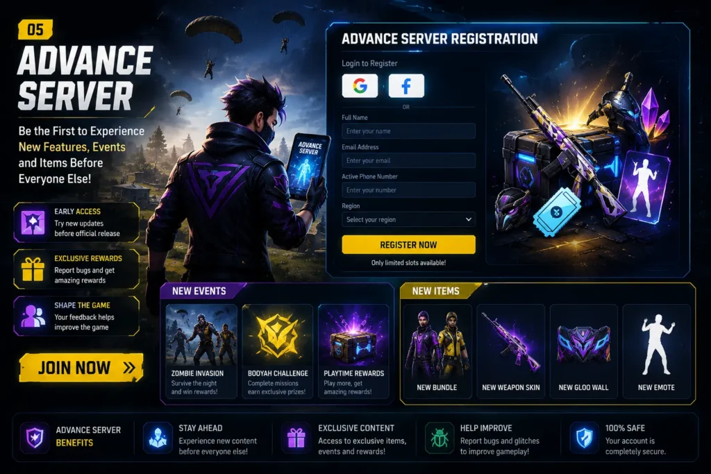 Free Fire Advance Server