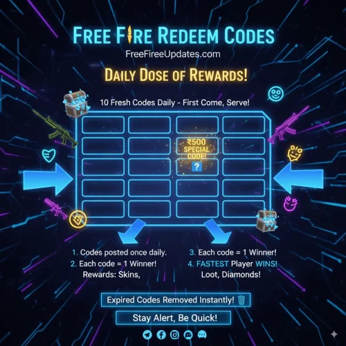 Free Fire Redeem Codes