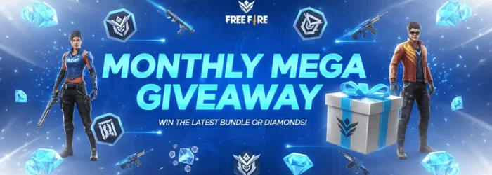 Free Fire monthly Giveaway